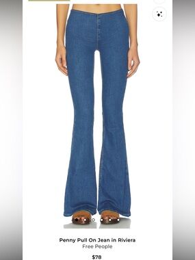 Free people pull on Flare Jeans